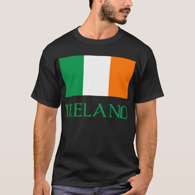 Camiseta Bandera de Irlanda (Anverso)