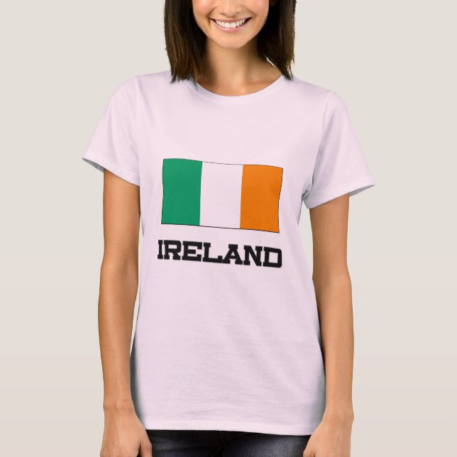 Camiseta Bandera de Irlanda (Anverso)