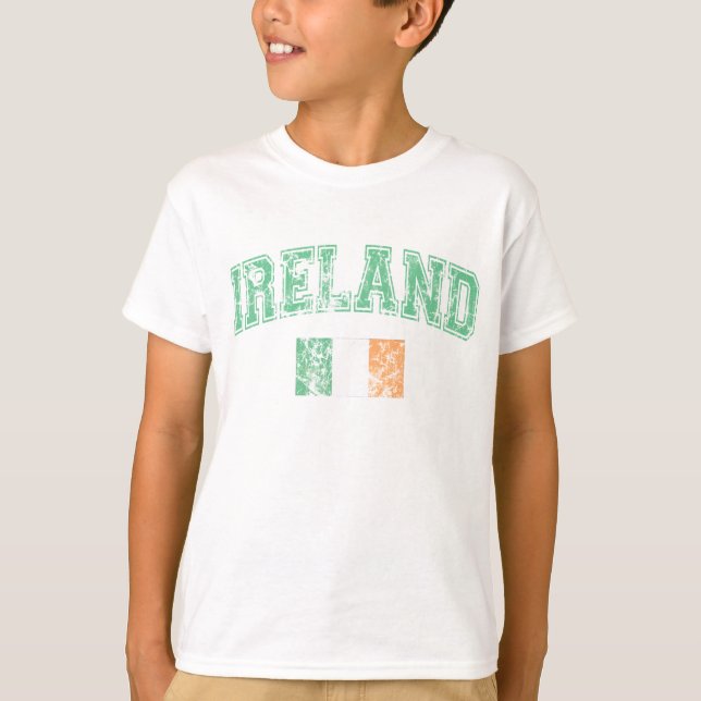 Camiseta Bandera de Irlanda (Anverso)