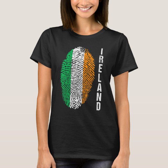 Camiseta Bandera de Irlanda (Anverso)