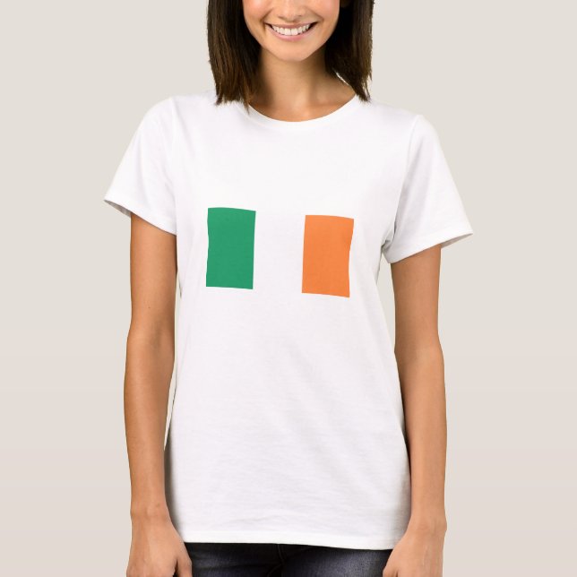 Camiseta Bandera de Irlanda (Anverso)