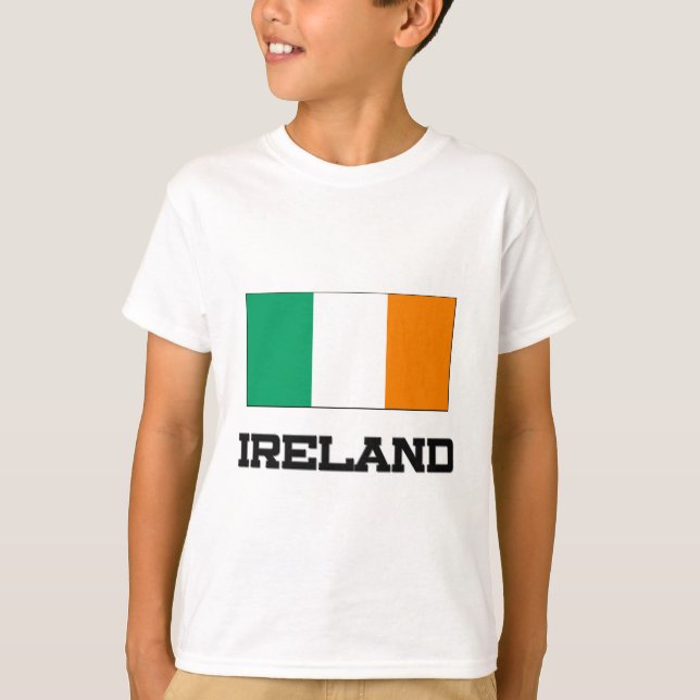 Camiseta Bandera de Irlanda (Anverso)