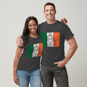 Camiseta Bandera de Irlanda celta