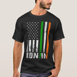 Camiseta Bandera de Irlanda de la familia irlandesa RONAN
