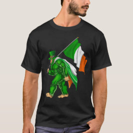 Camiseta Bandera de Irlanda en St. Patrick's Day Bigfoot