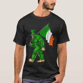 Camiseta Bandera de Irlanda en St. Patrick's Day Bigfoot