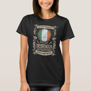 Camiseta Bandera de Irlanda Orgullosos irlandeses hombres y