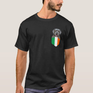 Camiseta Bandera De Irlanda Perro Napolitano Mastiff En Poc