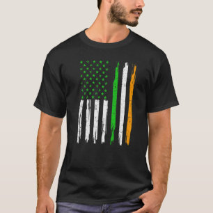 Camiseta Bandera de Irlanda Vintage de bandera irlandesa no