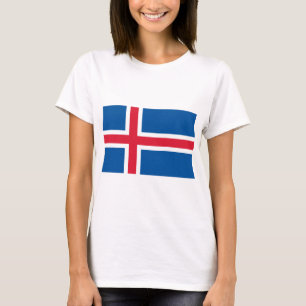 Camiseta Bandera de Islandia