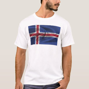 Camiseta Bandera De Islandia