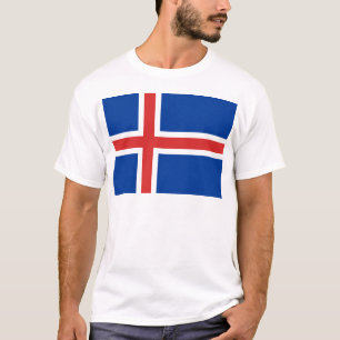 Camiseta Bandera de Islandia