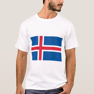 Camiseta Bandera de Islandia