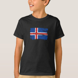 Camiseta Bandera de Islandia