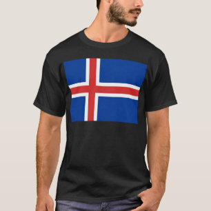 Camiseta Bandera de Islandia