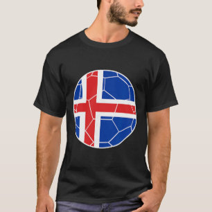 Camiseta Bandera de Islandia Fútbol Islandia Fútbol 