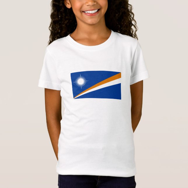 Camiseta Bandera de Islas Marshall (Anverso)