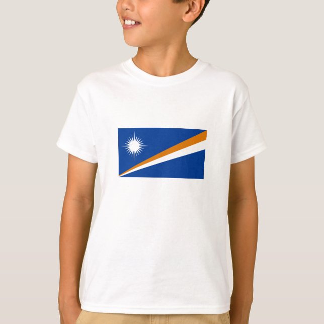 Camiseta Bandera de Islas Marshall (Anverso)