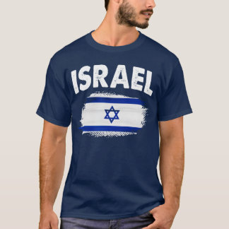 Camiseta Bandera de Israel niña judía israelí