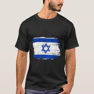 Camiseta Bandera De Israel Vintage Para Regalo Israelí