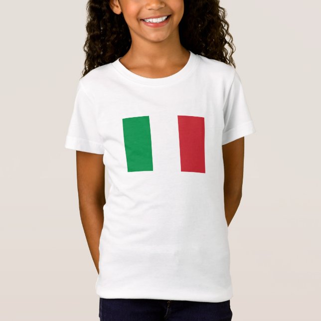 Camiseta Bandera de Italia (Anverso)