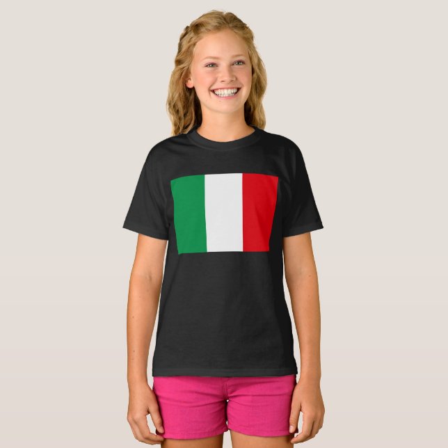 Camiseta Bandera de Italia (Anverso completo)