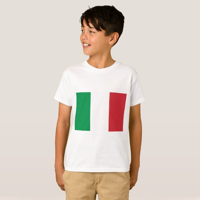 Camiseta Bandera de Italia (Anverso completo)