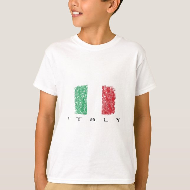 Camiseta Bandera de Italia (Anverso)