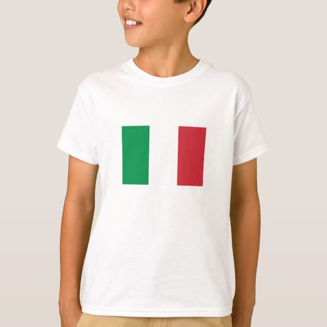 Camiseta Bandera de Italia (Anverso)