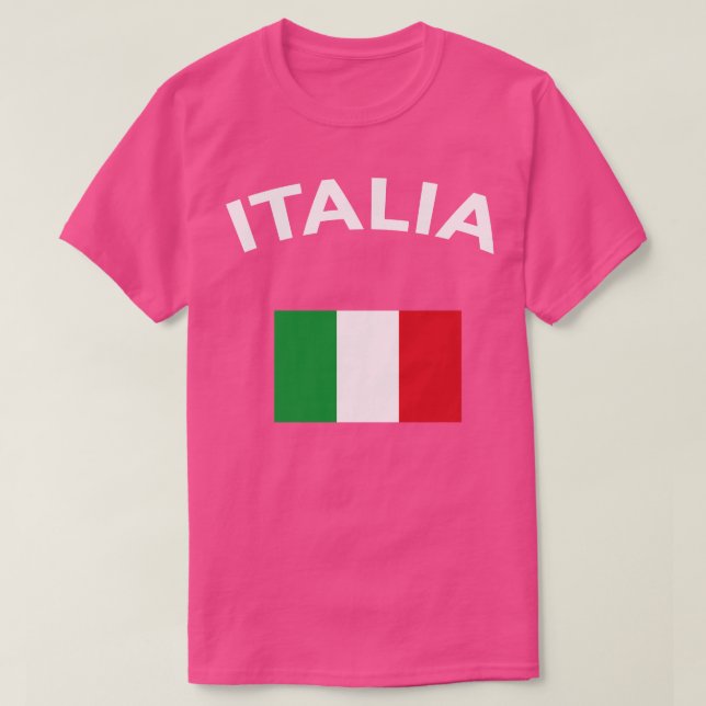 Camiseta Bandera de Italia (Diseño del anverso)