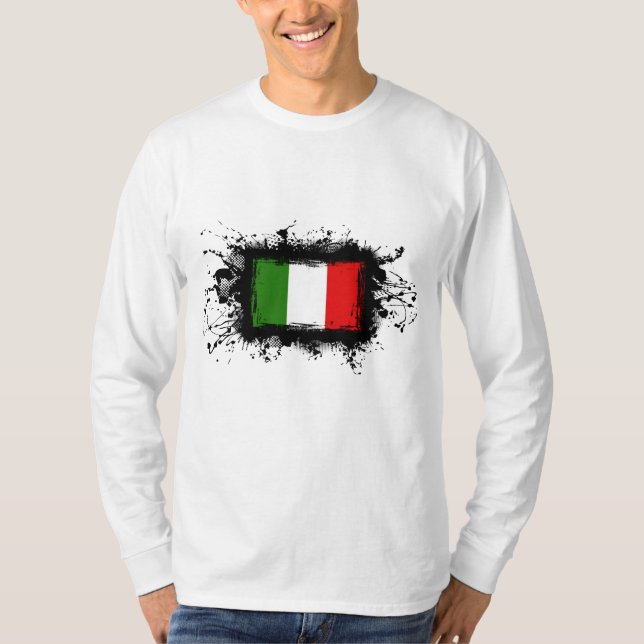 Camiseta Bandera de Italia (Anverso)