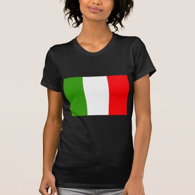 Camiseta Bandera de Italia (Anverso)