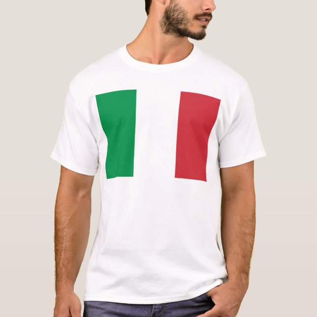 Camiseta Bandera de Italia (Anverso)