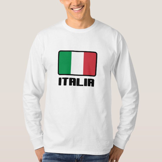 Camiseta Bandera de Italia (Anverso)