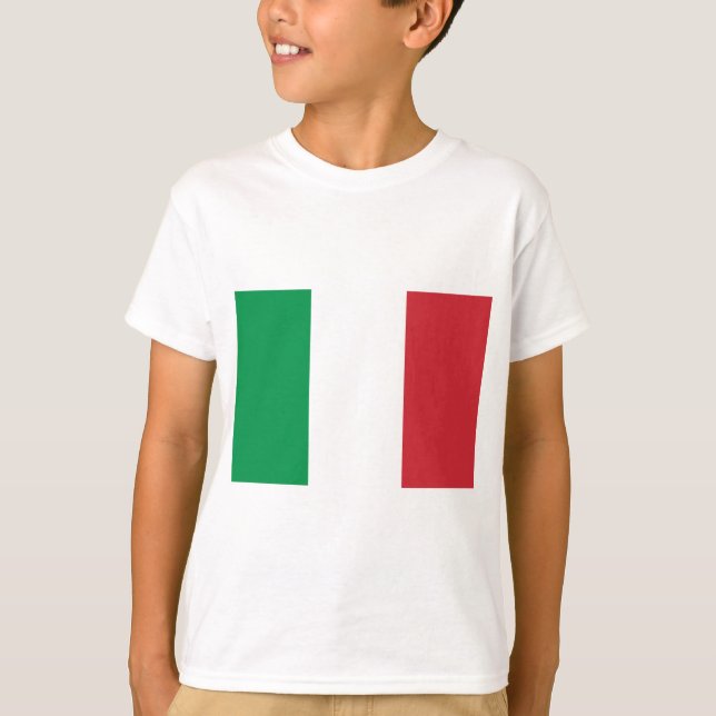 Camiseta Bandera de Italia (Anverso)