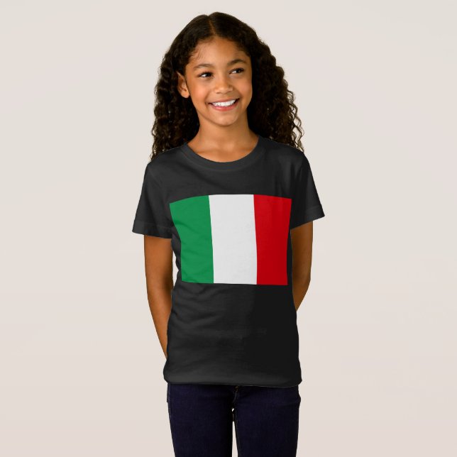 Camiseta Bandera de Italia (Anverso completo)