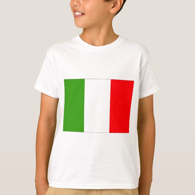 Camiseta Bandera de Italia (Anverso)