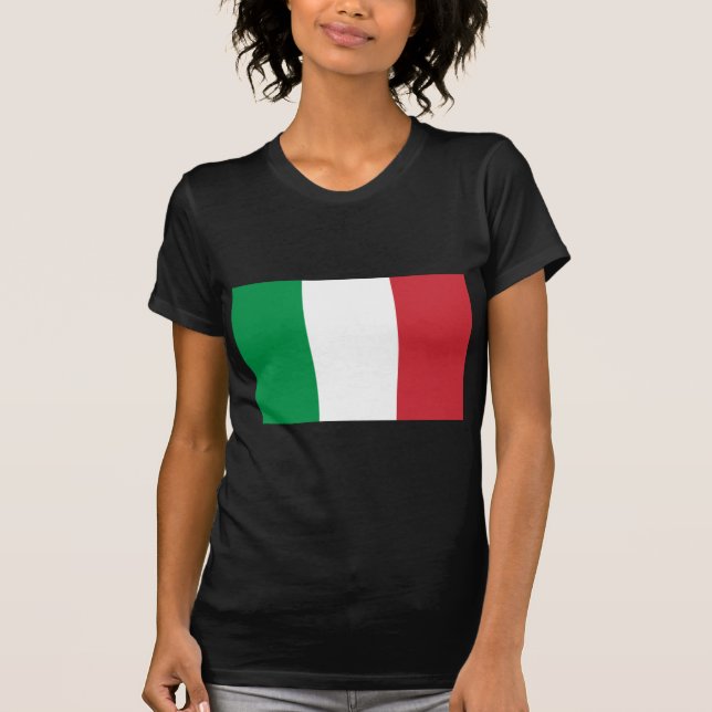 Camiseta Bandera de Italia (Anverso)