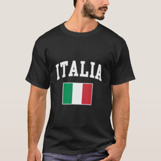 Camiseta Bandera de Italia Familia Italiano