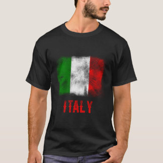 Camiseta Bandera de Italia Herencia de Orgullo Italiano Est