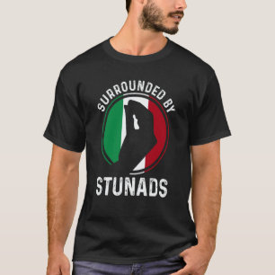 Camiseta Bandera de Italia Raíces Italianas Dicho Rodeado P