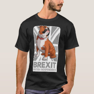 Camiseta Bandera de Jack de la Unión de Bulldog Patriótico 