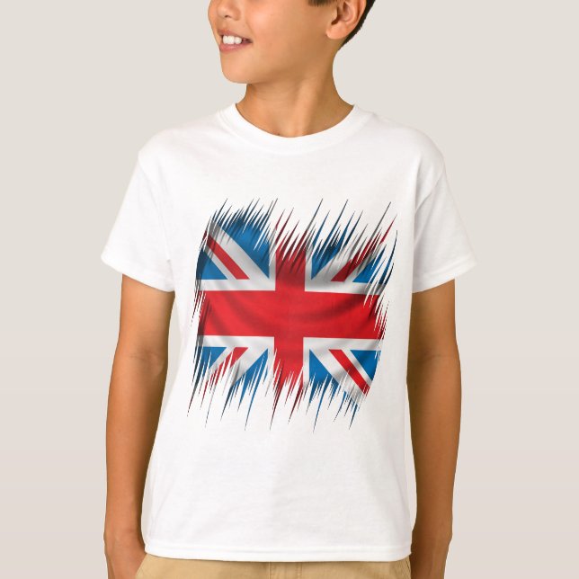 Camiseta Bandera de Jack de la Unión de Shredders (Anverso)