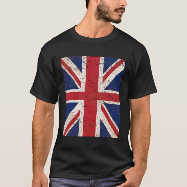 Camiseta Bandera de Jack de Unión (Anverso)