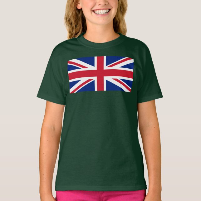 Camiseta Bandera de Jack de Unión (Anverso)