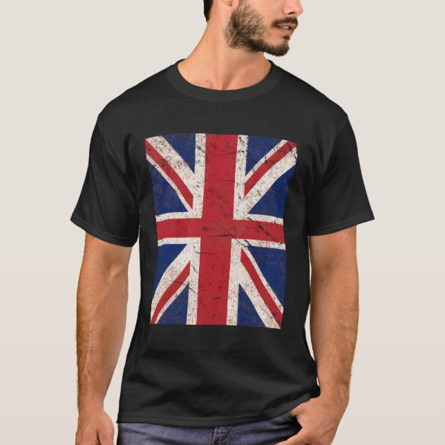 Camiseta Bandera de Jack de Unión (Anverso)