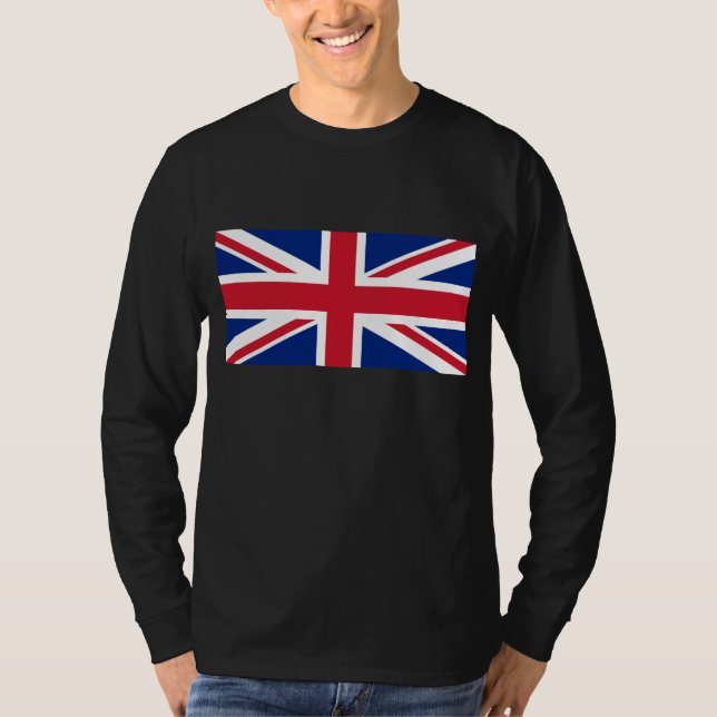 Camiseta Bandera de Jack de Unión (Anverso)