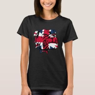 Camiseta Bandera de Jack del Sindicato Británico de Bulldog