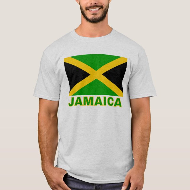 Camiseta Bandera de Jamaica (Anverso)