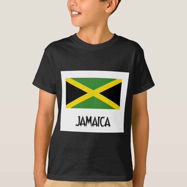 Camiseta Bandera de Jamaica (Anverso)